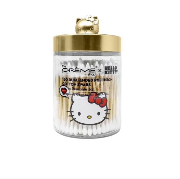 the Crème Shop Other - 🎉HP🎉 The Crème Shop x Hello Kitty Cotton Swabs